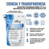 Oby Magnesio Complete 5 Tipos, Espirulina Y D3. Polvo 600g