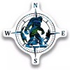 BIGFOOT Compass Vinyl Decal Sticker, Decals for off-road SUV -