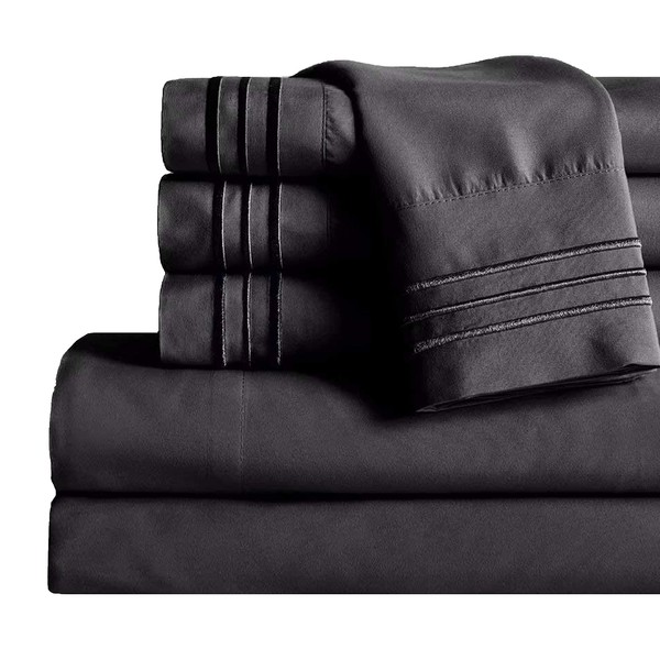 Mocassi Queen Sheet Set - Luxury Hotel 1800 Premier Bedding