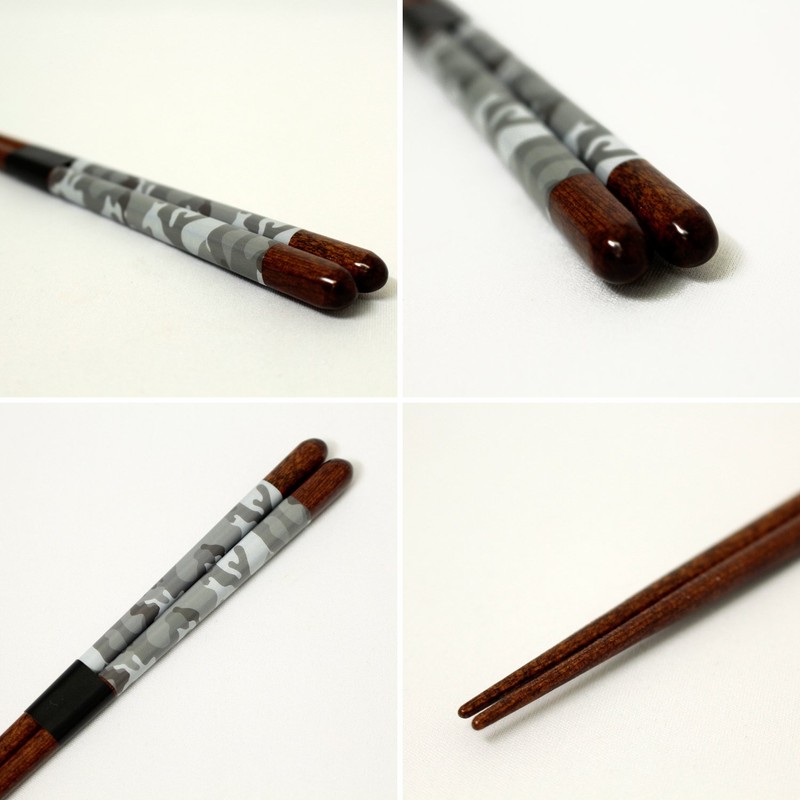 Ishida 16824 Wild Safari Chopsticks Made in Japan Wooden (Natural