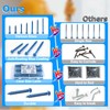 200PCS Concrete Screws, 3/16" 1/4" Masonry Screws with Drill Bit