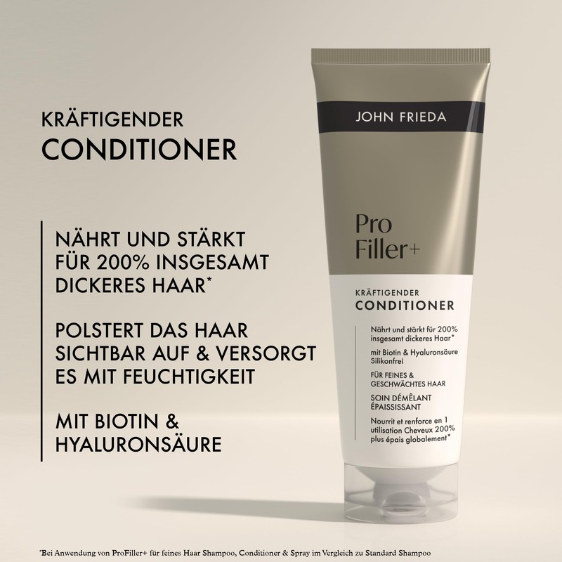 John Frieda PROfiller+ Value Set - Contents: Shampoo, 250 ml,