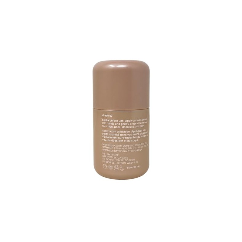 Rhode Highlight Milk Luminizador Multipropósito 02 Champán Perlado