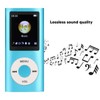 MP3 Player Stylish Multifunctional Lossless Sound Slim 1.8 Inch LCD