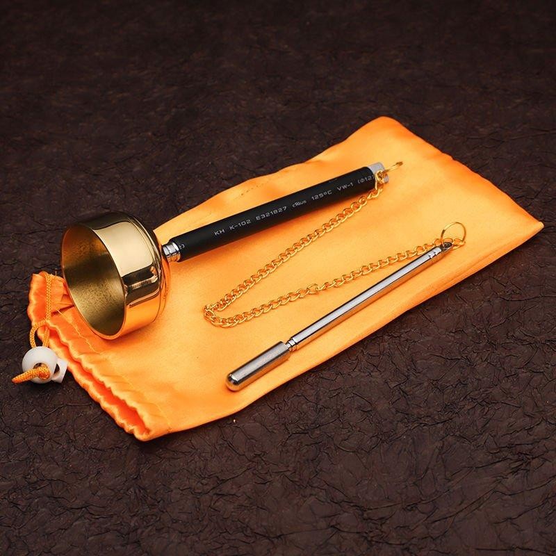 Pure Brass Hand Chime - Great Sound Healing Tool and