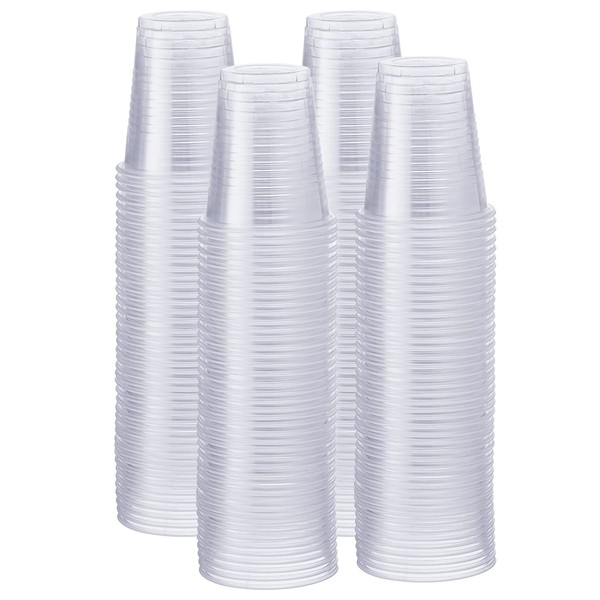 Comfy Package [500 Count] 5 oz. Clear Disposable Plastic Cups - Cold Party Drinking Cups