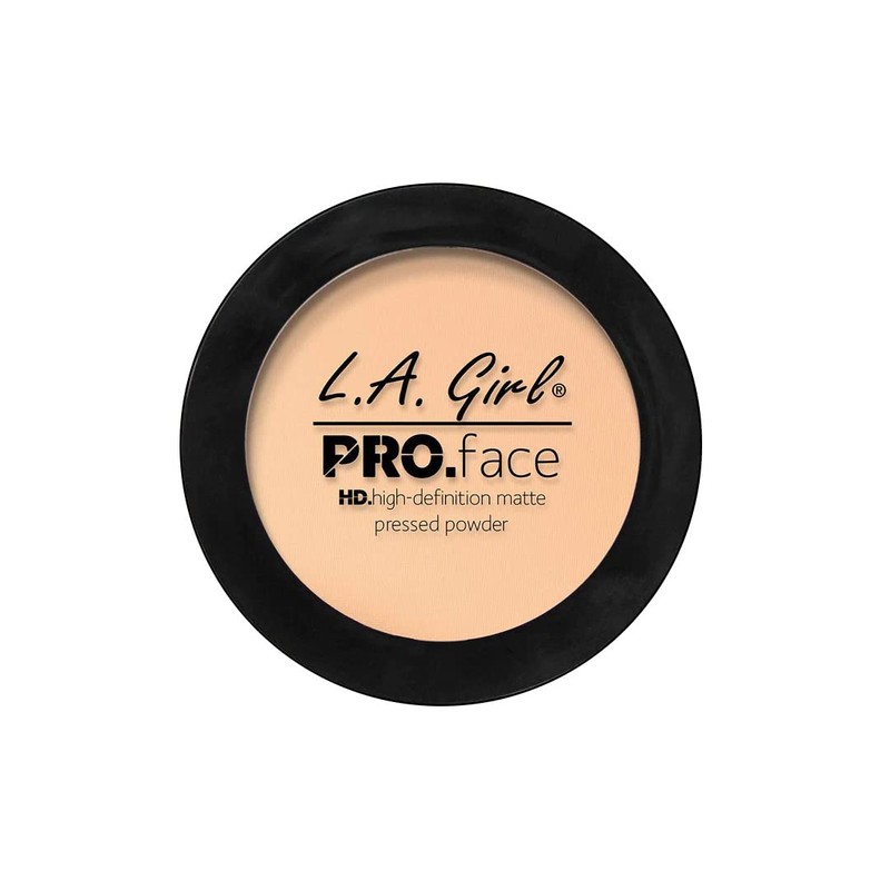 L.A. Girl Pro.Face Matte Pressed Powder, Creamy Natural GPP604