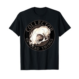 Vulture Culture Cat Skull Witchcraft Occult Gothic Oddities T-Shirt for Men Women