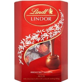 2 x NEW Lindt LINDOR Milk truffles and Assorted Cornet 200g