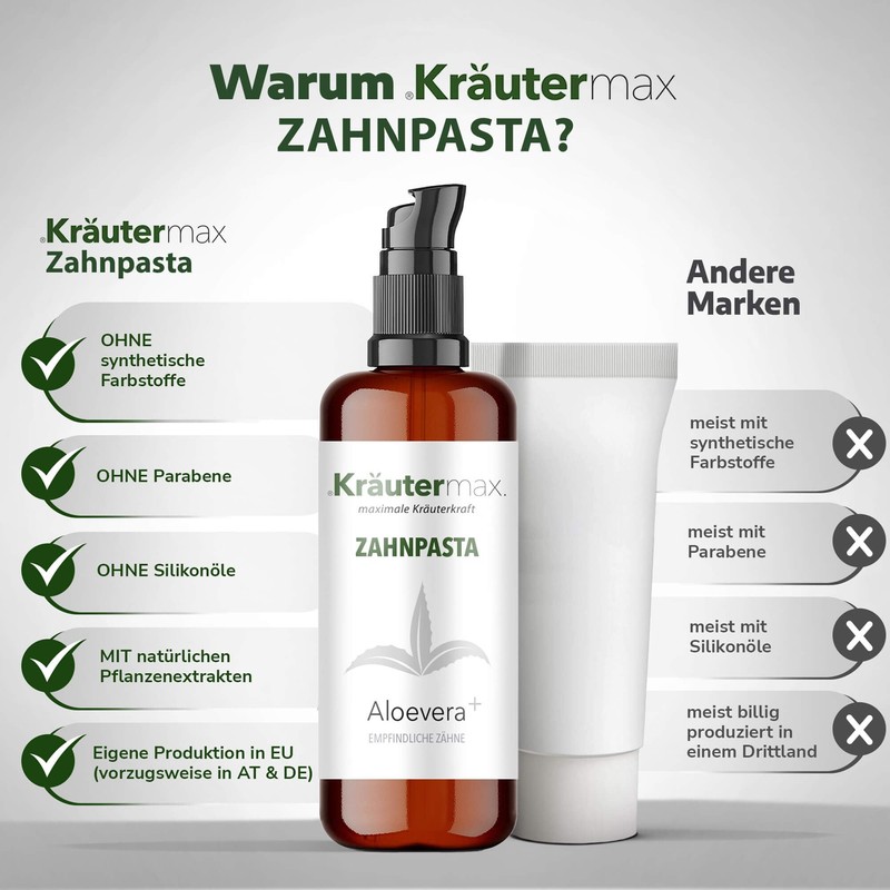Kräutermax Aloe Vera Toothpaste 1 x 50 ml