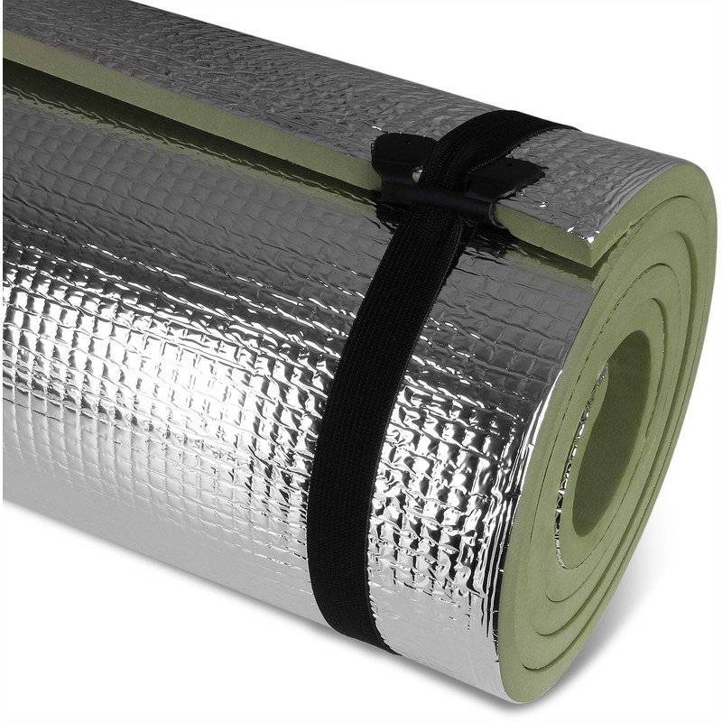 Ultralight Outdoor Camping Sleeping Mat with Aluminium Coating, 200 cm
