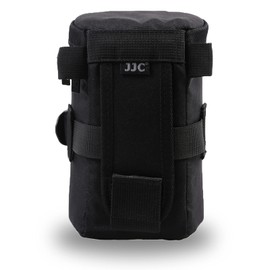 JJC Lens Pouch Lens Case (Lens Size ≤ 80 x 155mm) Fits Canon Lens EF 75-300mm f4.5-5.6 EF 24-105mm f4L EF 16-35mm F4L EF 100mm f2.8L Nikon AF-S 24-70mm f2.8 16-35mm f4g 70 - 300mm f4.5-6.3G Lens