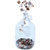 Skywin Swear Jar, Glass Coin Jar for Adults, Large Money