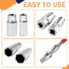 Lyxheth Spark Plug Socket Wrench, Spark Plug Tool, Universal T-handle