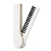 Elecom KBR-019WH Cleaning Brush, Easy Storage, Folding Type, With Magnet,