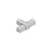 Connector, Pipe Connector for Square Pipes 25 x 25 x