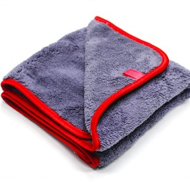 Craft-Equip 40 x 40 cm Microfibre Cloth Grey 600 GSM Polishing Cloth Car Cloth Microfibre
