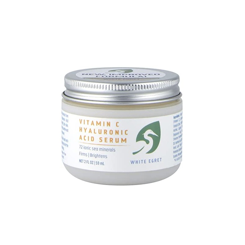 White Egret Crema de ácido hialurónico con vitamina C, 2