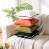 White Decorative Pillow Covers 18x18 for Couch Throw Pillows Velvet