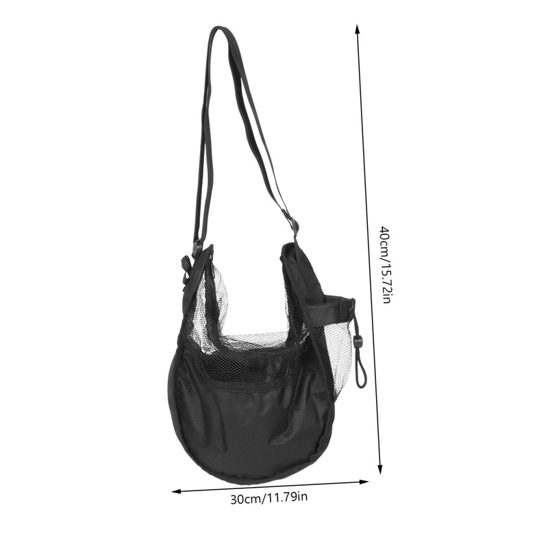 CORHAD Portable Basketball Bag Durable Mesh Sports Ball Carrier Convenient