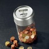 Pearl Money Box With Counting Mechanism: Money Box With Electronic