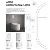 GROHE 38858SH0 | Arena Cosmopolitan WC Wall Plate