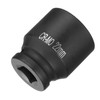 HARFINGTON 4 Point Square Socket 1/2" Drive 22mm Metric Square