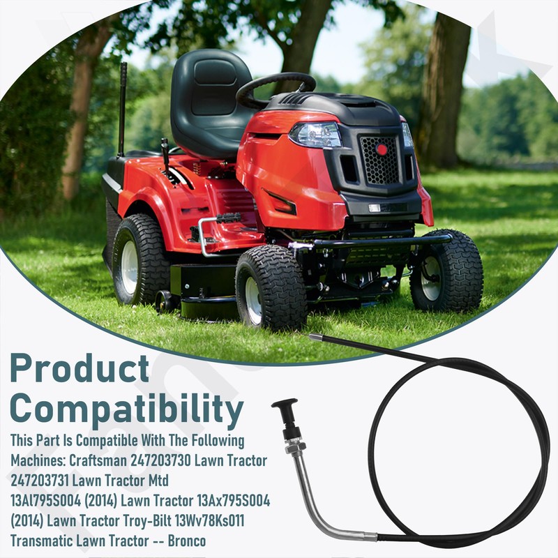 112-9753 Choke Cable for Toro Timecutter SS5000 74365 74366 74374