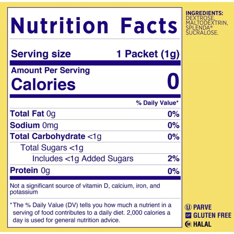 Splenda No Calorie Sweetener ( 1,000 ct. )
