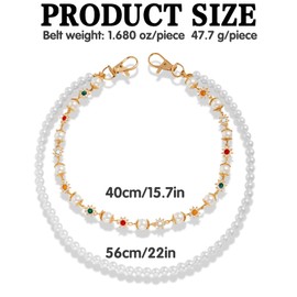 Perlen-Geldbörse, Hosenkettengürtel, Kettenhosen-Accessoires, Geschenke, Dekor, Perlen-Geldbörse, Jeans-Accessoires, Dekorationszubehör, Pearl Pocket Jeans Ketting Sleutelhangers