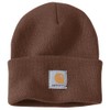 Carhartt Men's Knit Cuffed Beanie, Mocha, One Size