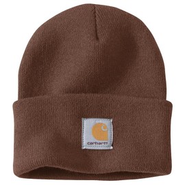 Carhartt Men's Knit Cuffed Beanie, Mocha, One Size