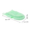 IWOWHERO 2pcs Super Absorbent Bath Glove Shower Exfoliating Brush Double-sided