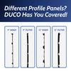 Duco USA-Made Classic Rib Foam Closure Strips 3ft Long, 9"