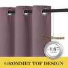 NICETOWN Short Blackout Curtains for Bathroom - Sound Reducing Window