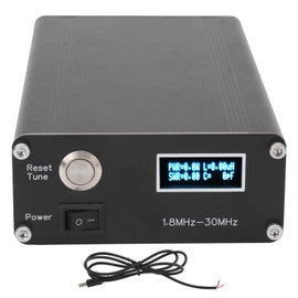 Antenna Tuner Mini Electronics Automatic Antenna Tuner 1.8-30MHz, C Type HAM 10‑15V DC Auto Antenna Tuner HY100