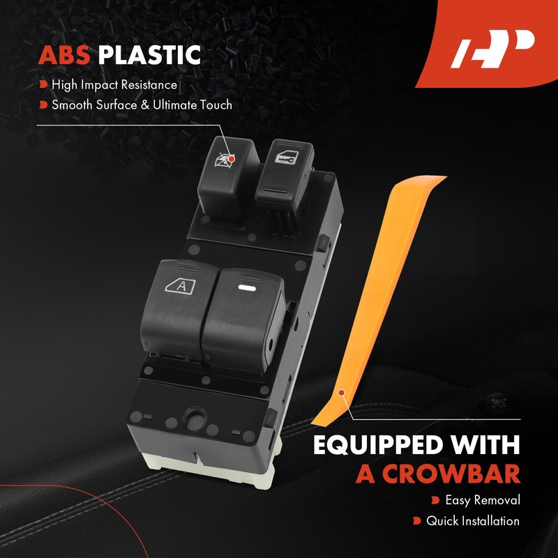 A-Premium Master Power Window Switch Compatible with Nissan Frontier 2005-2006,