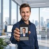 RSA SecurID Token Holder and ID Badge Holder, Noiseless Stealth