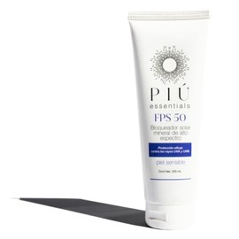 Bloqueador Solar de Amplio Espectro en Crema, FPS 50, Hidratación y Nutrición, 250ml, Pieles Sensibles, Óxido de Zinc y Dióxido de Titanio