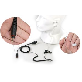 NAUZER PIN39 CLPe Micro PTT Tubular Headset for Motorola CLP446e