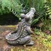 Toad Hollow Large Standing Gator Home & Garden Alligator Statue