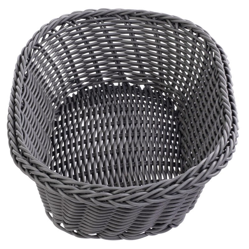 KADAX Braided Basket, Polypropylene Bread Basket, Fruit Basket, Food Basket