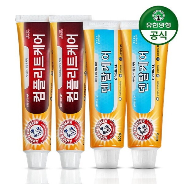 Arm & Hammer Yuhan Corporation Toothpaste Complete 2pcs + Original