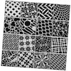DOITOOL 16pcs Geometric Shape Stencils Drawing Stencils for DIY Painting