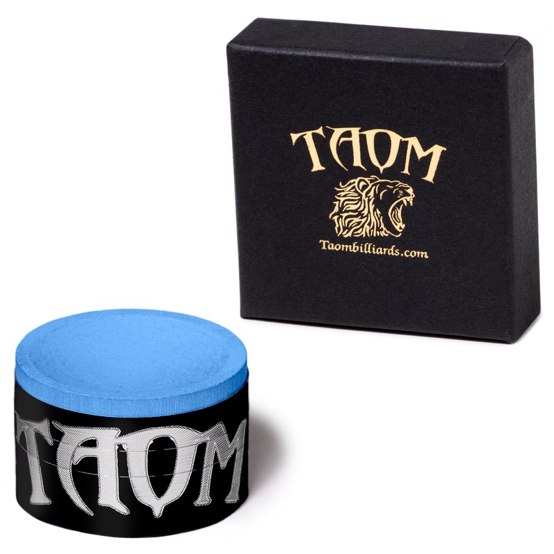 TAOM V10 Billiard Pool Cue Premium Chalk Blue in Branded
