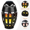 ALLOMN LED Bluetooth Flame Speakers, Outdoor LED Flame Effect Bluetooth