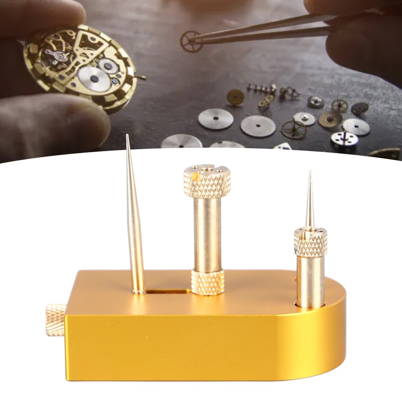 Watch Movement Balance Wheel Hairspring Support Stand Metal Watch Repairing