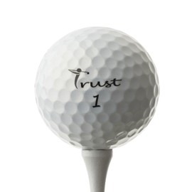 Trust Panther Golf Ball,Extra Thin Urethane Cover with Max COR Big Core,Soft & Elasticity Feel, Green Side Control with Distance,White-4 Dozen