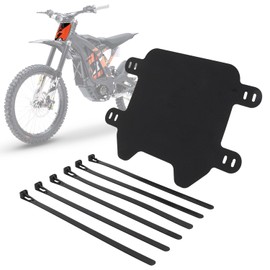 IUVWISN Motorcycle Number Plate Front License Plate for Surron Sur Ron Light Bee X/S,Talaria Sting,Segway X260 X160 Electric Dirt Bike,PP Material