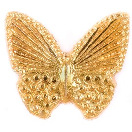 ETHNICITI Butterfly Gold Metal Vintage Knob Pull Handle Drawer Cupboard Cabinet Gold Butterfly Metal Knob
